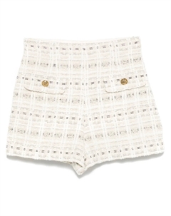 Твидовые шорты, нейтральный Sandro