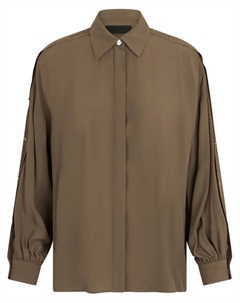 Крепдешиновая рубашка, зеленый Liu jo