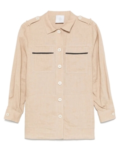 Льняная рубашка, нейтральный Eleventy