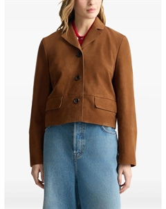 Замшевая куртка, коричневый Liu jo