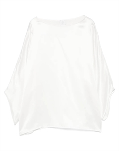 Шелковый топ, белый Eleventy