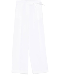 Брюки со складками, белый Eleventy