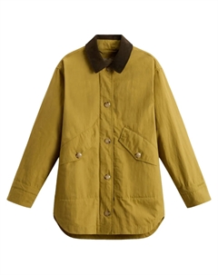 Куртка большого размера, зеленый Woolrich