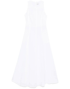 Льняное платье миди, белый Eleventy