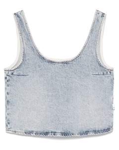 Топ Juicy без рукавов, синий 7 for all mankind