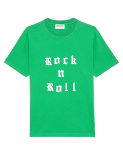Футболка Edwin Rock and Roll, зеленый Zadig&voltaire