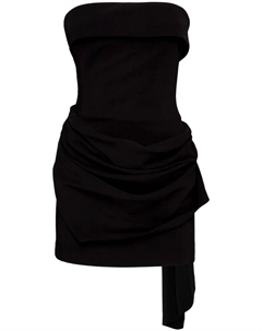 Мини-платье без бретелек, черный Dsquared2