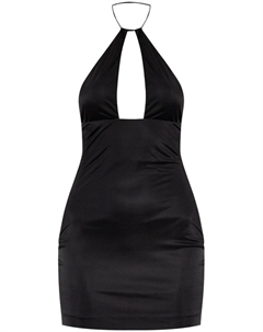 Платье мини с вырезами, черный Dsquared2