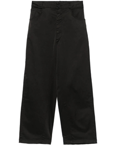 Прямые брюки из атласа, черный Cordera