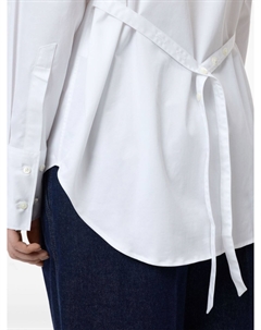 Рубашка с закрытым поясом, белый Closed