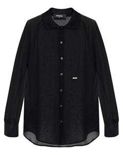 Рубашка с логотипом, черный Dsquared2