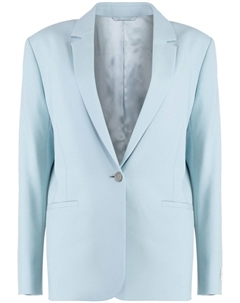 Однобортный пиджак, синий Calvin klein