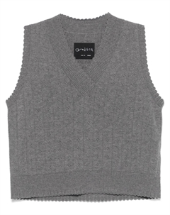 Топ из мериносовой шерсти, серый Cordera