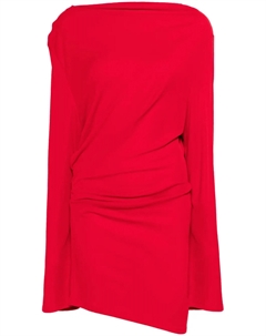Мини-платье с драпировкой, красный Jacquemus