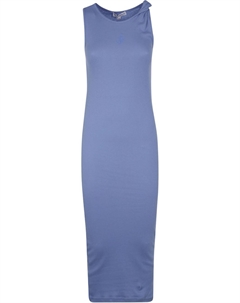 Платье макси с вышивкой, синий Jw anderson