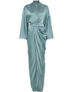 Платье с запахом, зеленый Rick owens