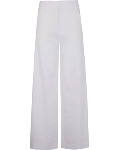 Высокие прямые брюки, белый High