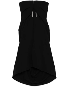 Платье миди Amphora Prong, черный Rick owens