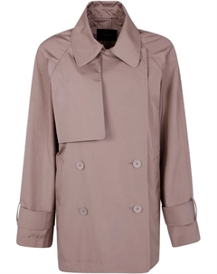 Двубортный тренчкот, розовый Joseph