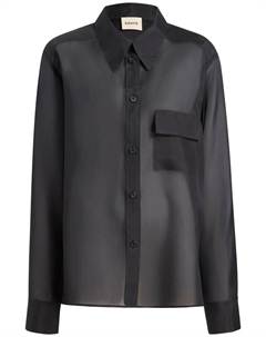 Рубашка Yatty, черный Khaite