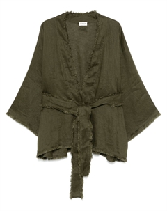 Льняной жакет, зеленый Parosh