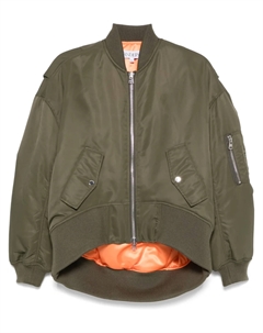 Куртка-бомбер с закругленным подолом, зеленый Jw anderson