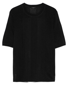 Футболка из трикотажного полотна в рубчик, синий Joseph