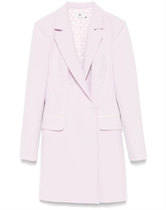 Креповое платье, фиолетовый Elisabetta franchi