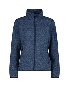 Женская вязаная флисовая куртка, синий Cmp