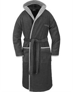 Длинный халат Rob, черный Normani