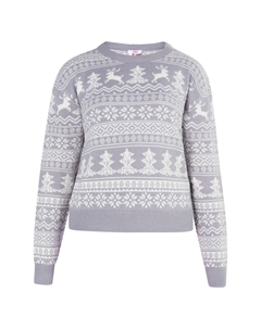 Свитер X Mas, цвет Grau Weiss Mymo