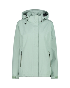 Женская куртка-худи на молнии, зеленый Cmp