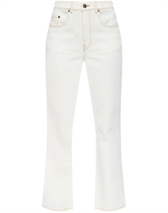 Джинсы Slim, белый Tory burch