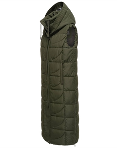 Утепленный жилет Brezelchen, цвет Dark Olive Navahoo