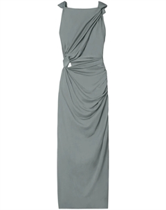 Платье с узлом, серый Tory burch