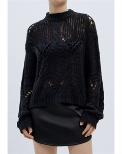 Вязаный свитер GWENDOLYN, цвет schwarz Edited