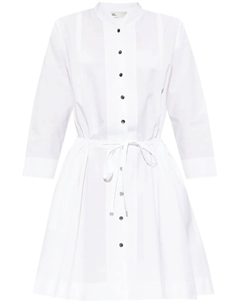 Мини-платье из хлопка, белый Tory burch