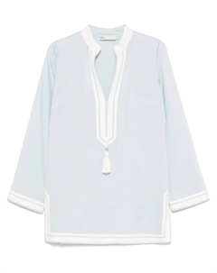 Платье мини Tory, синий Tory burch