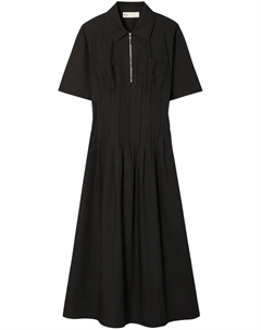 Платье со складками, черный Tory burch