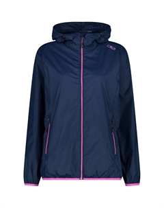 Женская куртка-дождевик с капюшоном, синий Cmp