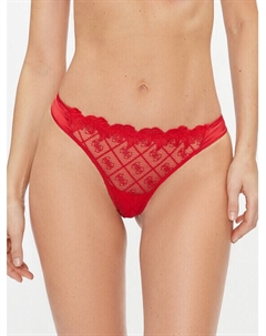 Бразильские женские трусики, красный Guess