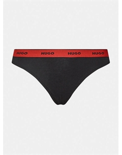 Струнная танга, черный Hugo