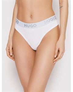 Струнная танга, белый Hugo