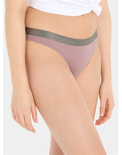 Струнная танга, фиолетовый Calvin klein