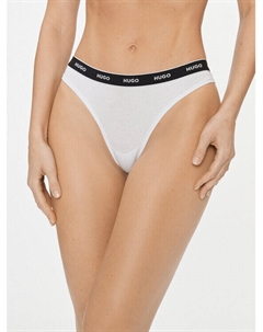 Струнная танга, белый Hugo