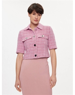 Куртка стандартного кроя, розовый Liu jo