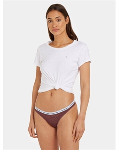 Бразильские женские трусики, фиолетовый Calvin klein
