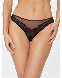 Бразильские женские трусики, черный Guess