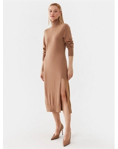 Трикотажное платье обычного кроя, бежевый Michael michael kors