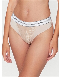 Струнная танга, бежевый Guess